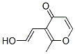 (9ci)-3-(2-羥基乙烯)-2-甲基-4H-吡喃-4-酮結(jié)構(gòu)式_674786-32-4結(jié)構(gòu)式