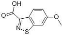 6-甲氧基苯并[d]異噻唑-3-羧酸結(jié)構(gòu)式_677304-64-2結(jié)構(gòu)式
