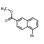 5-溴-2-萘甲酸甲酯結(jié)構(gòu)式_67878-76-6結(jié)構(gòu)式