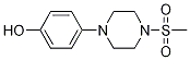 4-[4-(甲基磺?；?-1-哌嗪]苯酚結(jié)構(gòu)式_67915-03-1結(jié)構(gòu)式