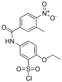 2-乙氧基-5-(3-甲基-4-硝基苯甲酰氨基)-苯磺酰氯結(jié)構(gòu)式_680618-07-9結(jié)構(gòu)式