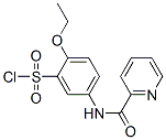 2-乙氧基-5-(吡啶-2-羧酰胺)-1-苯磺酰氯結(jié)構(gòu)式_680618-08-0結(jié)構(gòu)式