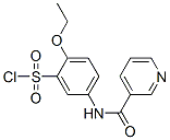 2-乙氧基-5-[(吡啶-3-羰基)-氨基]-苯磺酰氯結(jié)構(gòu)式_680618-09-1結(jié)構(gòu)式