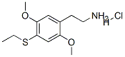 2-[4-(乙硫基)-2,5-二甲氧基苯基]乙胺鹽酸鹽(1:1)結(jié)構(gòu)式_681160-71-4結(jié)構(gòu)式