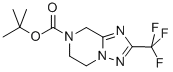 2-(三氟甲基)-5,6-二氫[1,2,4]噻唑并[1,5-a]吡嗪-7(8H)-羧酸叔丁酯結構式_681249-59-2結構式