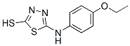 5-(4-乙氧基丙氨基)-[1,3,4]噻二唑-2-硫醇結(jié)構(gòu)式_68161-60-4結(jié)構(gòu)式