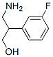 3-(3-氟苯基)-dl-beta-丙氨醇結(jié)構(gòu)式_683221-07-0結(jié)構(gòu)式