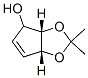 (9ci)-3a,6a-二氫-2,2-二甲基-4H-環(huán)戊并-1,3-二氧代l-4-醇結構式_683276-44-0結構式