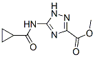 5-[(環(huán)丙基羰基)氨基]-1H-1,2,4-噻唑-3-羧酸甲酯結(jié)構(gòu)式_683782-45-8結(jié)構(gòu)式