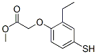 (9ci)-(2-乙基-4-疏基苯氧基)-乙酸甲酯結(jié)構(gòu)式_685138-89-0結(jié)構(gòu)式