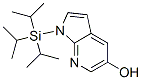 1-[三(1-甲基乙基)甲硅烷基]-1H-吡咯并[2,3-b]吡啶-5-醇結(jié)構(gòu)式_685514-01-6結(jié)構(gòu)式