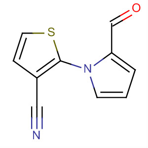 2-(2-甲酰基-1H-吡咯-1-基)噻吩-3-甲腈結(jié)構(gòu)式_68593-68-0結(jié)構(gòu)式