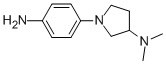 1-(4-氨基苯基)-N,N-二甲基吡咯烷-3-胺結(jié)構(gòu)式_686709-51-3結(jié)構(gòu)式