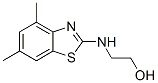 (9ci)-2-[(4,6-二甲基-2-苯并噻唑)氨基]-乙醇結(jié)構(gòu)式_68720-60-5結(jié)構(gòu)式