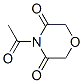 (9ci)-4-乙?；?3,5-嗎啉二酮結(jié)構(gòu)式_68985-06-8結(jié)構(gòu)式