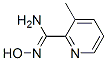 3-甲基吡啶-2-氨肟結(jié)構(gòu)式_690632-33-8結(jié)構(gòu)式