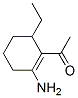 (9ci)-1-(2-氨基-6-乙基-1-環(huán)己烯-1-基)-乙酮結(jié)構(gòu)式_690660-95-8結(jié)構(gòu)式