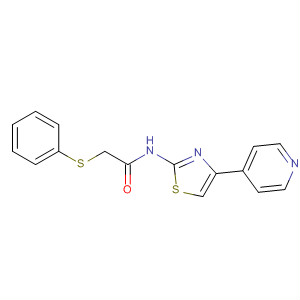 2-苯基磺?；?n-(4-吡啶-4-基-噻唑-2-基)-乙酰胺結(jié)構(gòu)式_692876-23-6結(jié)構(gòu)式