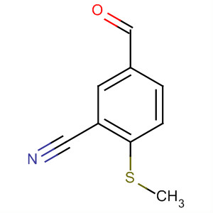 5-甲?；?2-(甲基硫代)苯甲腈結(jié)構(gòu)式_694481-16-8結(jié)構(gòu)式