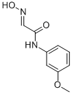 (2E)-2-(羥基亞氨基)-n-(3-甲氧基苯基)乙酰胺結(jié)構(gòu)式_6966-87-6結(jié)構(gòu)式