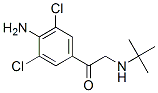 4-氨基-alpha-叔丁基胺-3,5-二氯苯乙酮結(jié)構(gòu)式_69708-36-7結(jié)構(gòu)式