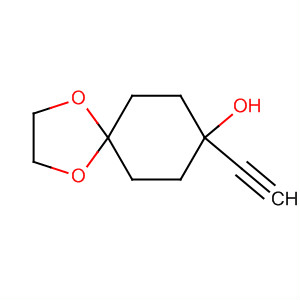 4-乙炔-4-羥基l-1-環(huán)己酮 乙烯 乙縮醛結(jié)構(gòu)式_70097-74-4結(jié)構(gòu)式