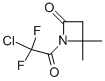 (7ci,8ci,9ci)-1-(氯二氟乙酰基)-4,4-二甲基-2-氮雜啶酮結(jié)構(gòu)式_707-58-4結(jié)構(gòu)式