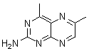 6-甲基-2,4-蝶啶二胺結(jié)構(gòu)式_708-74-7結(jié)構(gòu)式