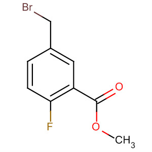 5-(溴甲基)-2-氟苯甲酸甲酯結(jié)構(gòu)式_709-45-5結(jié)構(gòu)式