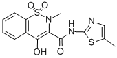 Meloxicam Structure,71125-38-7Structure