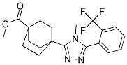 4-(4-甲基-5-(2-(三氟甲基)苯基)-4H-1,2,4-噻唑-3-基)雙環(huán)[2.2.2]辛烷-1-羧酸甲酯結構式_719274-90-5結構式
