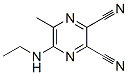(9ci)-5-(乙基氨基)-6-甲基-2,3-吡嗪二甲腈結(jié)構(gòu)式_72112-35-7結(jié)構(gòu)式