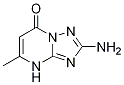 2-氨基-5-甲基-4H-[1,2,4]噻唑并[1,5-a]-嘧啶-7-酮結(jié)構(gòu)式_72436-99-8結(jié)構(gòu)式