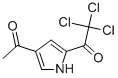 1-(4-乙?；?1H-吡咯-2-基)-2,2,2-三氯-1-乙酮結(jié)構(gòu)式_72652-34-7結(jié)構(gòu)式