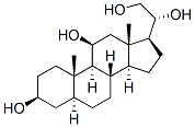 5-Alpha-孕烷-3-beta, 11-beta, 20-beta, 21-四醇結(jié)構(gòu)式_7285-27-0結(jié)構(gòu)式