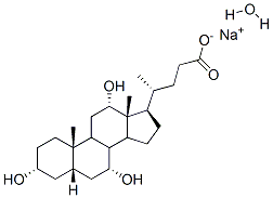 Cholic acid sodium salt hydrate Structure,73163-53-8Structure