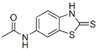 N-(2,3-二氫-2-硫氧代-6-苯并噻唑)-乙酰胺結(jié)構(gòu)式_7340-70-7結(jié)構(gòu)式