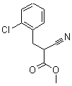 2-氯-alpha-氰基氫化肉桂酸甲酯結(jié)構(gòu)式_7346-46-5結(jié)構(gòu)式