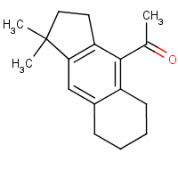 1-(2,3,5,6,7,8-六氫-1,1-二甲基-1H-苯[f]茚-4-基)-乙酮結(jié)構(gòu)式_7359-04-8結(jié)構(gòu)式