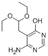 6-氨基-5-(2,2-二乙氧基乙基)嘧啶-4-醇結(jié)構(gòu)式_7400-06-8結(jié)構(gòu)式