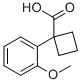1-(2-甲氧基苯基)環(huán)丁烷羧酸結(jié)構(gòu)式_74205-38-2結(jié)構(gòu)式
