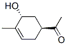(9ci)-1-[(1s,5r)-5-羥基-4-甲基-3-環(huán)己烯-1-基]-乙酮結構式_744208-05-7結構式