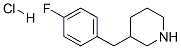 3-(4-氟芐基)-哌啶鹽酸鹽結(jié)構(gòu)式_745817-38-3結(jié)構(gòu)式