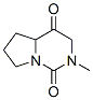 (9CI)-六氫-2-甲基吡咯并[1,2-c]嘧啶-1,4-二酮結構式_74596-10-4結構式