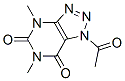 1-乙?；?4,6-二甲基-1H-1,2,3-噻唑并[4,5-d]嘧啶-5,7(4h,6h)-二酮結(jié)構(gòu)式_7464-71-3結(jié)構(gòu)式