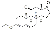 3-乙氧基-6-甲基-3,5-雄甾二烯-11-beta-醇-17-酮結(jié)構(gòu)式_74915-66-5結(jié)構(gòu)式