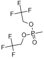 Bis(2,2,2-trifluoroethyl) methylphosphonate Structure,757-95-9Structure