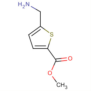 5-(氨基甲基)噻吩-2-羧酸甲酯結(jié)構(gòu)式_75985-18-1結(jié)構(gòu)式