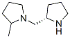 (9CI)-2-甲基-1-[(2S)-2-吡咯烷甲基]-吡咯烷結構式_760993-63-3結構式