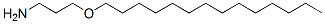 3-十四烷基氧基丙胺結構式_7617-82-5結構式